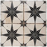 Kings Star Luxe Nero 17-5/8" x 17-5/8" Ceramic Floor & Wall Tile - 5 Tiles Per Case - 10.95 Sq. Ft.