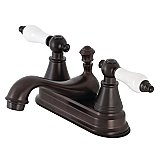 Fauceture English Classic 4 in. Centerset Bathroom Faucet, Oil Rubbed Bronze