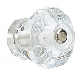 Clear Astoria Crystal Cabinet Knob 1-1/8"
