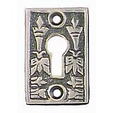 Butterfly Keyhole Cover, Antique Nickel