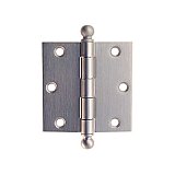 3" x 3" Door or Window Hinge- Brushed Nickel