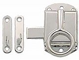 Hoosier Ring Latch - Polished Nickel - Right
