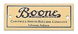 Boone Nameplate