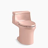 Kohler San Souci® One-piece Compact Elongated Toilet 1.28 gpf - Peachblow