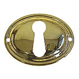 Horizontal Oval Keyhole Cover