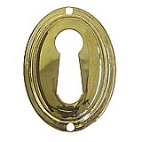 Vertical Oval Keyhole Cover