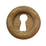 Keyhole Cover - Oak - 1-1/4" diameter