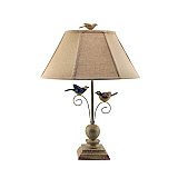 Fly Away Together - Birds - Lamp with Shade