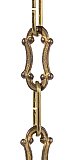Decorative Lamp Chain, Solid Brass