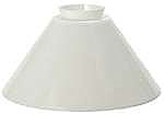 Cased Glass Lamp or Fixture Shade -10" -White