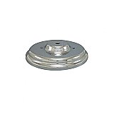 Polished Nickel Light Fixture Ceiling Canopy 5-1/4" Diameter