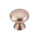 Somerset Collection 1-1/4" Mushroom Knob - Brushed Bronze