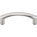 Nouveau Collection Griggs 3" on center - Pull - Brushed Satin Nickel