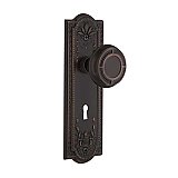 Complete Door Set - Featuring Meadows Plate with Mission Knob