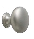 Plain Cabinet Knob 1.25" - Medium - Brushed Nickel