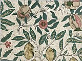 William Morris Design "Fruit" Old House Textiles - Set of Four Placemats