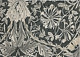 William Morris Design "Pure Honeysuckle & Tulip" Old House Textiles - Set of Four Placemats