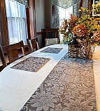 William Morris Design "Pure Sunflower" Old House Textiles - Table Runner - 14.5" x 104"