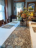 William Morris Design "Honeysuckle & Tulip" Old House Textiles - Table Runner - 16" x 107"