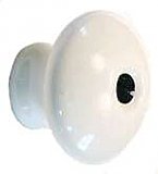 Front Mounted Porcelain Knob, 1-1/4 inch