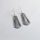 Silverplate Earrings- Repurposed Flatware