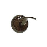 Solid Bronze Whale Tail Towel or Robe Hook - Multiple Finishes Available