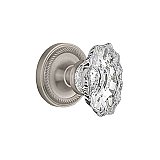 Complete Door Hardware Set - with Rope Rosette with Chateau Knob