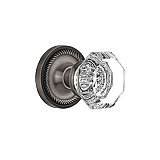 Complete Door Hardware Set - with Rope Rosette with Waldorf Knob