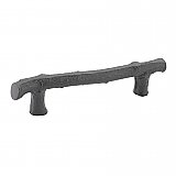 Twig Cabinet Pull, 4" on center, Flat Black