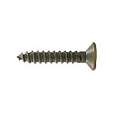 Solid Brass #7 Wood Screw - 3/4" long