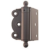 Solid Brass Half Surface Spring Hinge - Sold Each - Oil Rubbed Bronze