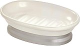 Bexley Ceramic Soap Dish - Matte Coconut White