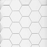 2" Unglazed Porcelain Hexagon Mosaic Tile - Classic Series - Arctic White - Sold Per Sheet