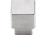 Sanctuary II Collection 1" Tapered Square Knob - Stainless Steel