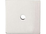 Sanctuary Collection Medium Square Backplate - Brushed Satin Nickel