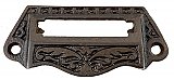 Antique Cast Iron Bin or Drawer Cup Pull by Penn Hardware Co. - Circa 1907