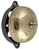 Antique Bronze Mechanical Door Bell - Nonfunctioning - Circa 1872