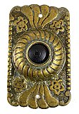 Antique Cast Bronze Electric Doorbell by Manhattan Electrical Supply Co.- Circa 1905