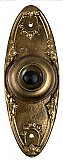 Antique Cast Bronze Electric Doorbell in "Louis XIII" Design by Norwalk Lock Co. - Circa 1909
