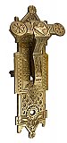 Antique Cast Bronze Bluebird Door Bell Lever by Sargent & Co. - Circa 1888