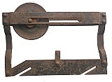 Antique "Lanes Patent Parlor Door Hanger" Sliding or Pocket Door Hanger - Circa 1891