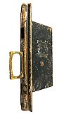 Antique Corbin Astragal Faced Pocket Door Mortise