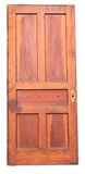 Antique Five Panel Douglas Fir Pocket or Sliding Door - Circa 1915