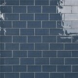 Castillo Denim Blue 2-7/8" x 5-7/8" Subway Tile - Sold Per Case of 44 Tile - 5.67 Square Feet
