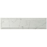 Classico Carrara Matte Metro 3" x 12" Ceramic White Tile - Sold Per Case of 44 - 12.1 Square Feet Per Case