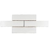Chester Subway Wall Tile - 3" x 12" - Matte Bianco - Per Case of 22 Tle - 5.93 Sq. Ft.