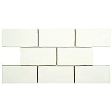 Chester Subway Wall Tile - 3" x 6" - Bianco - Per Case of 44 - 6.02 Sq. Ft