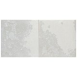 Kings Luxe Tradition Square Silver 7-7/8"x15-3/4" Porcelain Wall Tile - Per Case of 12 - 10.56 Square Feet