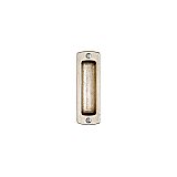 Solid Bronze Pocket Door Flush Pull 4-5/16"