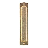 Solid Bronze Pocket Door Flush Pull 12"